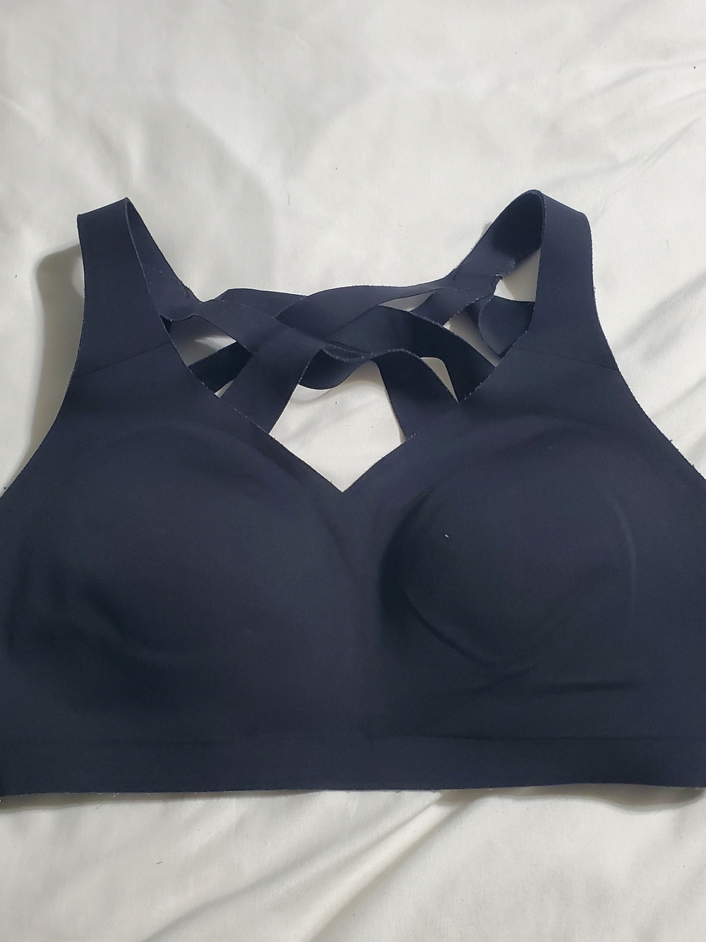 lululemon athletica Crisscross Strappy Sports Bra- Black